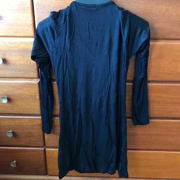 Black Top with Beading - size medium - Picture 3 of 4